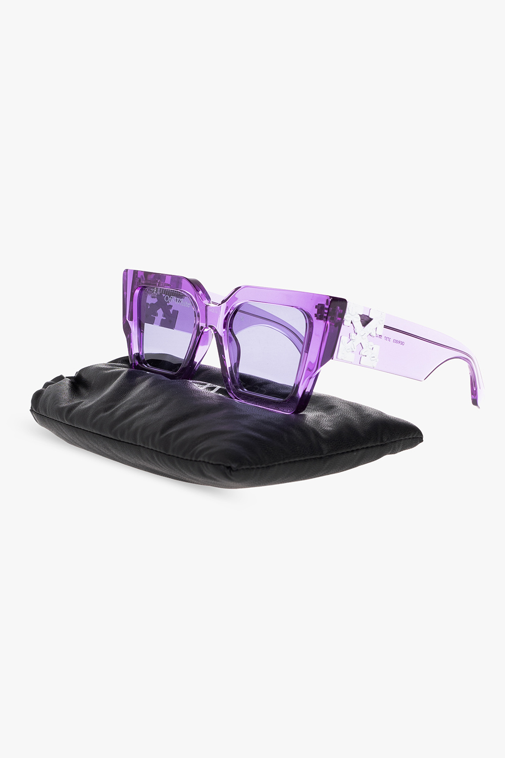 White - WIDE FRAME SUNGLASSES - Purple 'Catalina' sunglasses White - WIDE FRAME SUNGLASSES - Purple 'Catalina' sunglasses